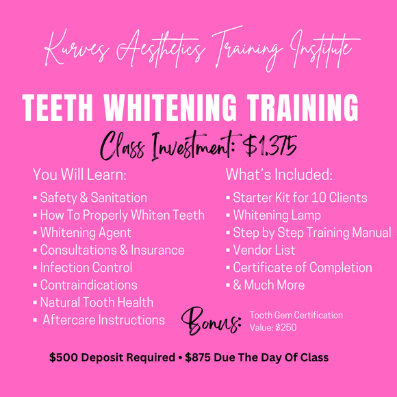 Teeth Whitening Training