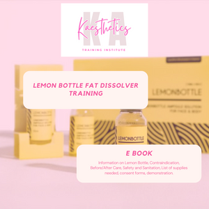 Lemon Bottle Fat Dissolve Training